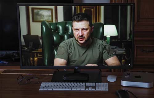 Zelensky afirma não apoiar neutralidade de Bolsonaro sobre a guerra na Ucrânia