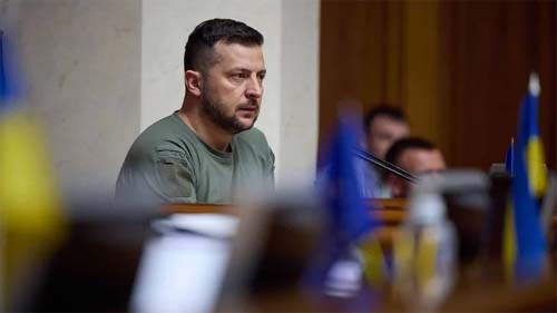 Zelensky diz não ser possível enfrentar a crise climática 'sem a paz'