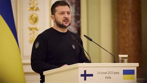 Zelensky diz saber que Ucrânia não vai integrar Otan até fim da guerra